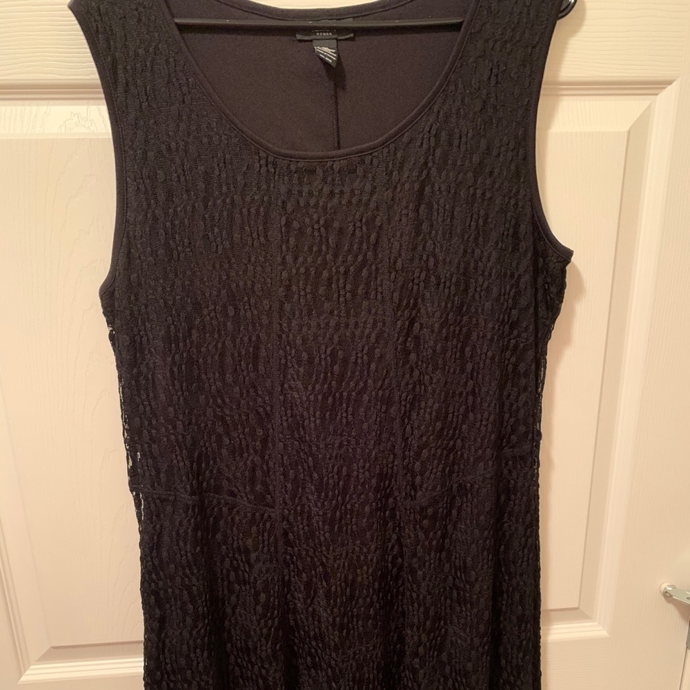 Alfani woman’s plus size sleeveless lace dress